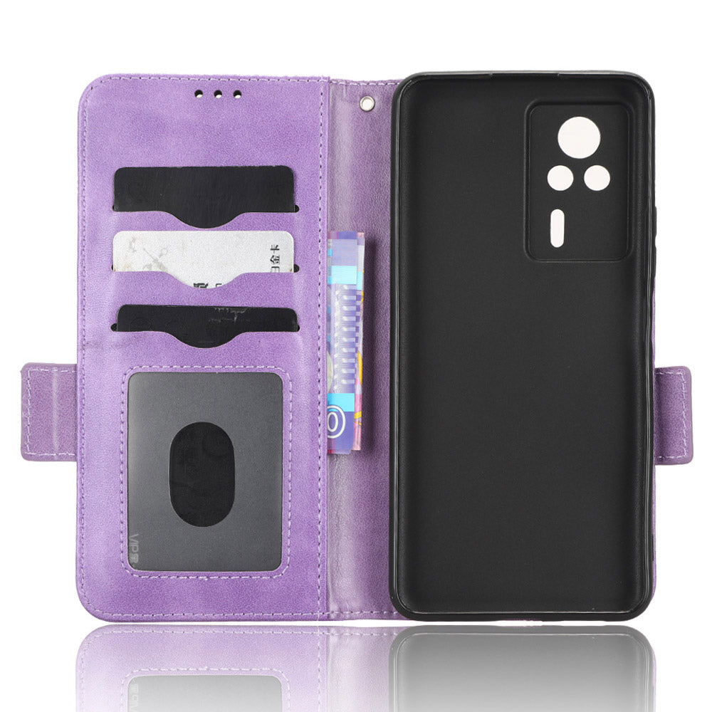 For Xiaomi Redmi K60E 5G Leather Phone Case Imprinted Triangle Pattern Stand Drop-proof Phone Cover Wallet For Xiaomi Redmi K60E 5G Leather Phone Case Imprinted Triangle Pattern Stand Drop-proof Phone Cover Wallet